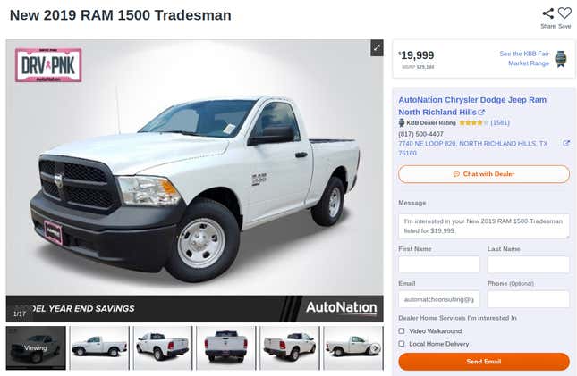 Image for article titled Here Are Some Very Good Brand New Cars You Can Get For Under $400 Per Month