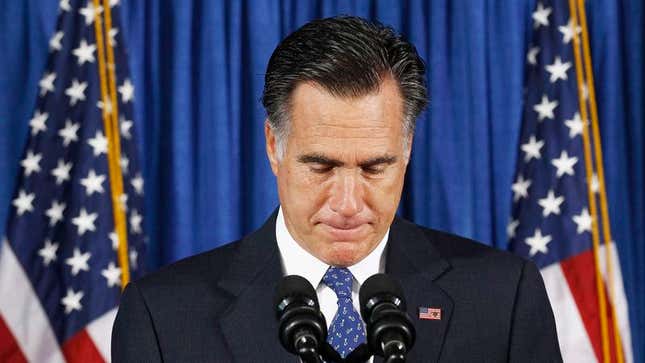 Image for article titled Romney Apologizes To Nation&#39;s 150 Million &#39;Starving, Filthy Beggars&#39;