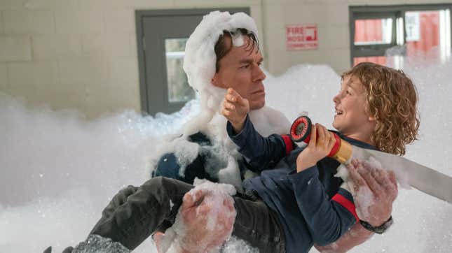Image for article titled The John Cena comedy Playing With Fire knows as little about kids as its fireman heroes