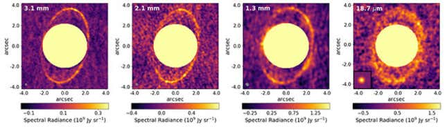 Imagen para el artículo titulado Un grupo de astrónomos consigue fotografiar los brillantes anillos de Urano y medir su temperatura