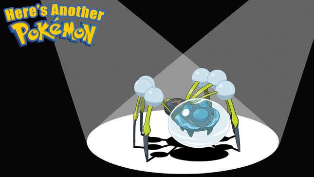 Image for article titled Araquanid Drowns Small Pokemon In Its Water Bubble Helmet