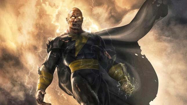 The Rock as Black Adam, by Bosslogic and Jim Lee. 