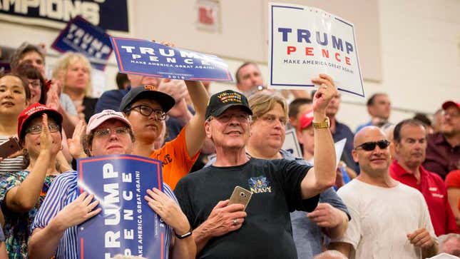 Image for article titled Who Are Donald Trump’s Supporters?