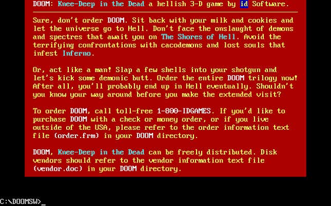 Image for article titled A History Of Shareware, Demos And Covertapes