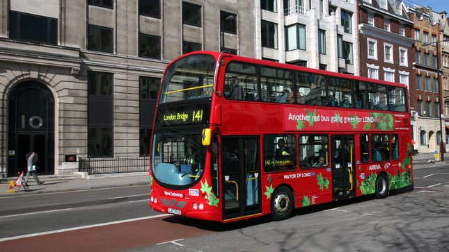 Image for article titled London Considers Bubbling, Beeping, and Other &#39;Irritating&#39; Sci-Fi Sounds for Electric Bus Fleet