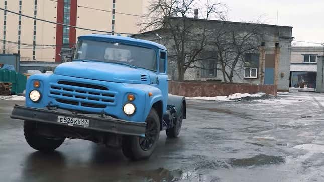 Image for article titled This Soviet Dump Truck Has A Bavarian Secret Under The Hood
