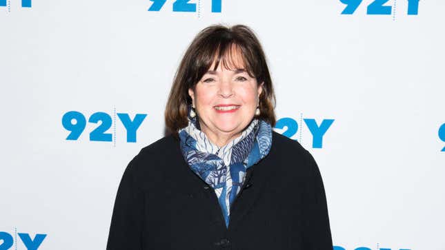 Ina Garten poses at an event
