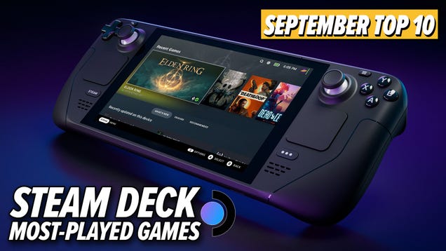 The Top 10 Most-Played Games On Steam Deck: September 2023 Edition