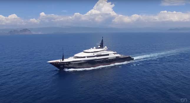 Image for article titled A Russian Oligarch Abandoned This $81 Million Yacht. Now It Can Be Yours