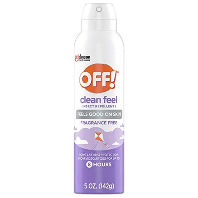 Image for article titled OFF! Clean Feel Insect Repellent Aerosol with 20% Picaridin, Now 10% Off