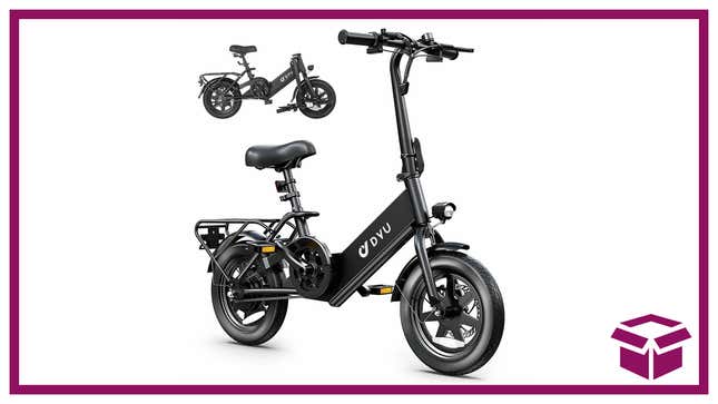 Image for article titled Add Some Fun To Your Commute With 39% Off a DYU Electric Bike