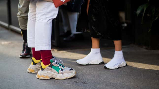 Balenciaga Triple S Trainer Street Reactions