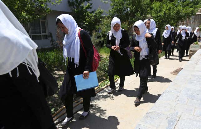 Aid Afghanistan funded young women’s education for 15 years until it left the country in 2021.