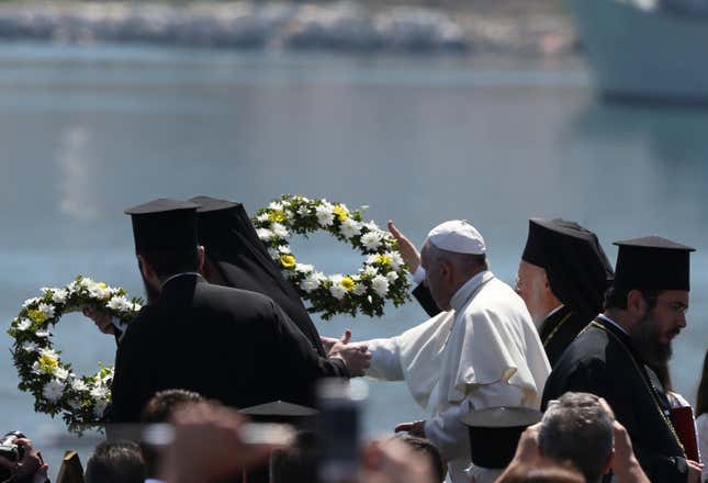 (AP Photo/Petros Giannakouris)