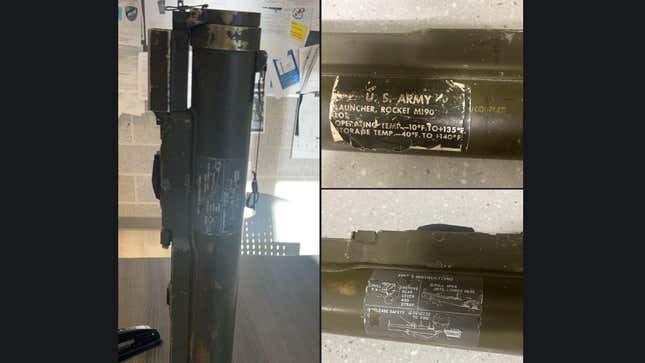 Image for article titled No-Fun Police Allegedly Seize Crack And Rocket Launcher From Man&#39;s Car