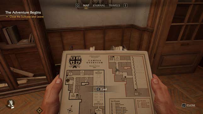 A screenshot shows the location of a hidden item.