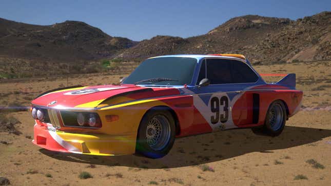 Image for article titled You Can Use Your Phone To Pretend You Own A BMW Art Car