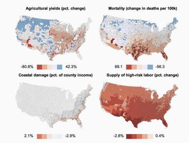 Image for article titled Global warming will hit states that support Donald Trump the hardest