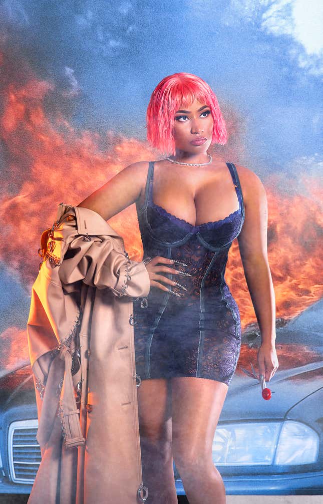 Nicki Minaj on the Fall issue of Interview Magazine.