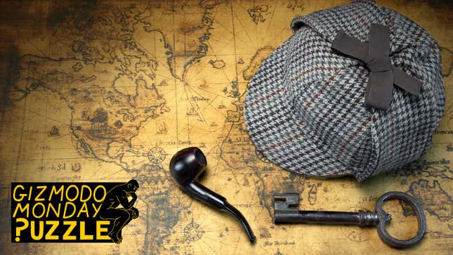 Image for article titled Gizmodo Monday Puzzle: Help Sherlock Solve These Whodunits