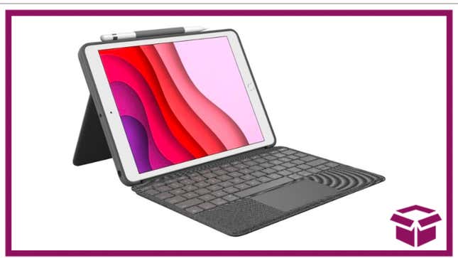 Turn your iPad into a veritable MacBook Pro with this keyboard folio. 