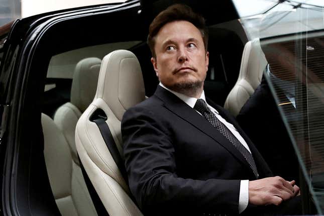 Tesla CEO Elon Musk. 