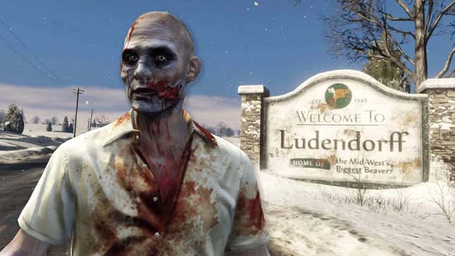 GTA On-line Is Getting A Zombies Mode Set In GTA V’s Snowy Opening Location