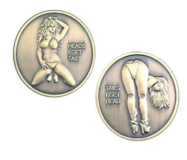 Image for article titled Sexy Challenge Coins (Bikini Girl), Now 18% Off