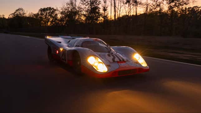 Image for article titled Steve McQueen’s ‘Le Mans’ Porsche 917K Can Be Yours If You’ve Got A Spare $20 Million