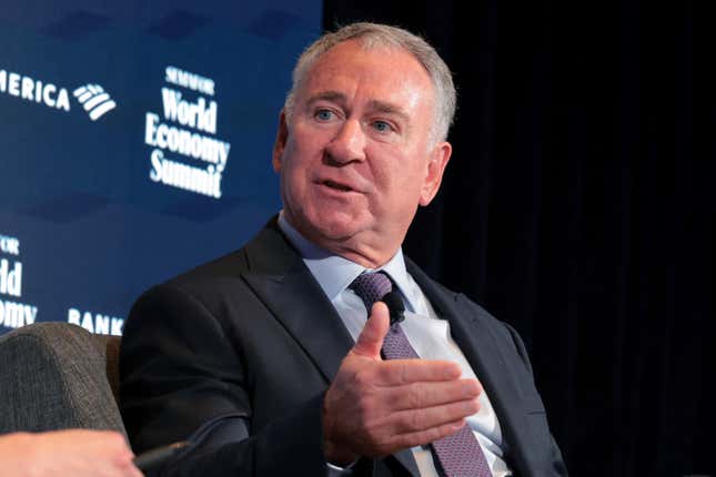Image for article titled Tariffs are already unleashing 'crony capitalism' and it’s 'terrifying,' Ken Griffin says
