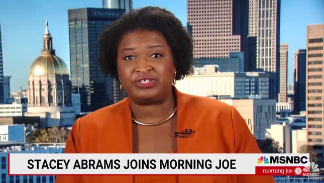 Image for article titled No, Stacey Abrams Didn't Say Abortion Can 'Solve Inflation'