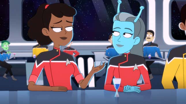 Image for article titled Star Trek: Lower Deck's Mike McMahan Breaks Down Season 2's Themes and That Epic Finale