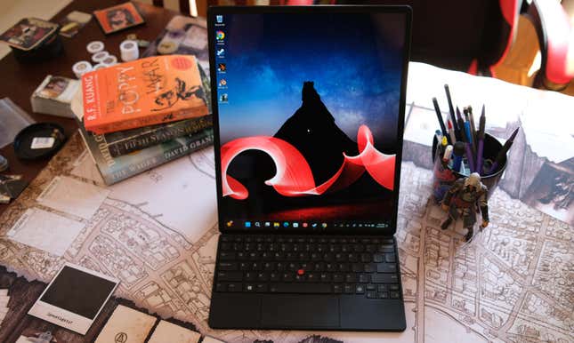 Image for article titled Lenovo ThinkPad X1 Fold 16 Review: A Weak PC That’s Bends Too Far Towards Compromise