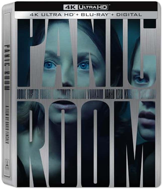 Image for article titled Panic Room (4K Ultra HD + Blu-ray + Digital SteelBook) [4K UHD], Now 11% Off