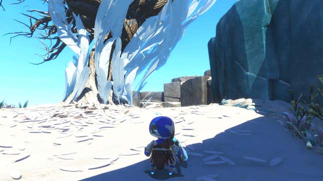 Gambar untuk artikel berjudul Level God Of War Astro Bot Memiliki Senjata Rahasia Terbaik