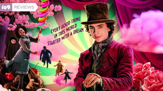 A crop of the poster for Wonka.