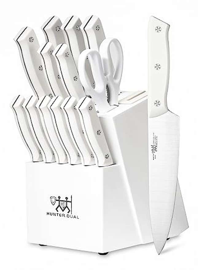 Image for article titled Elevate Your Kitchen Experience with the HUNTER.DUAL Knife Set, 80% Off