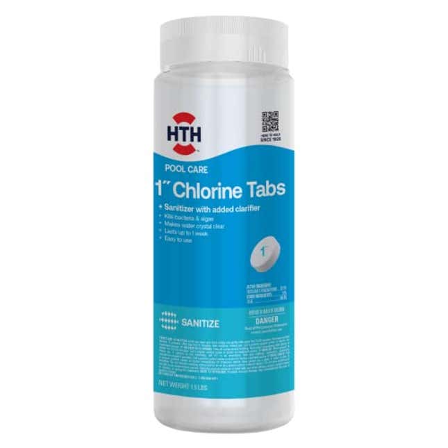 Image for article titled HTH 42049 Pool Care 1" Chlorine Tabs, Now 20% Off