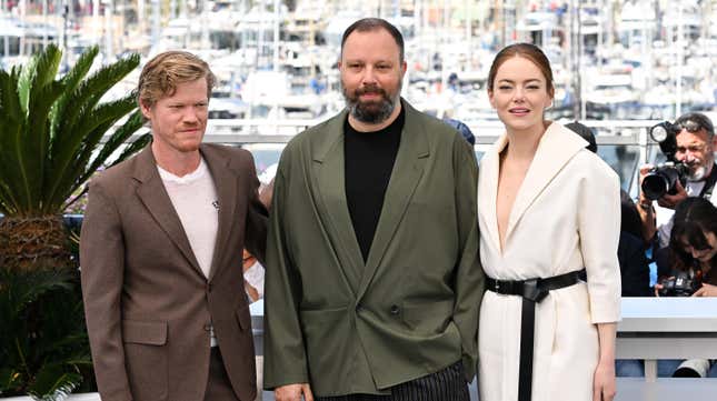 Jesse Plemons, Yorgos Lanthimos, Emma Stone