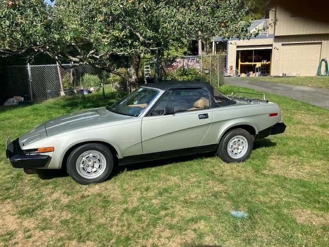 Image for article titled At $13,500, Could This 1980 Triumph TR8 Give You A Wedgie?