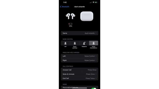 a screenshot of the customizing controls page