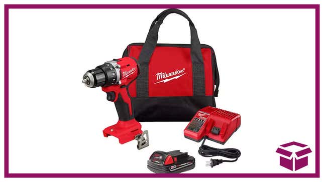 Image for article titled Enhance Your Toolbox with Milwaukee M18 Cordless Drill Driver, 50% Off at The Home Depot