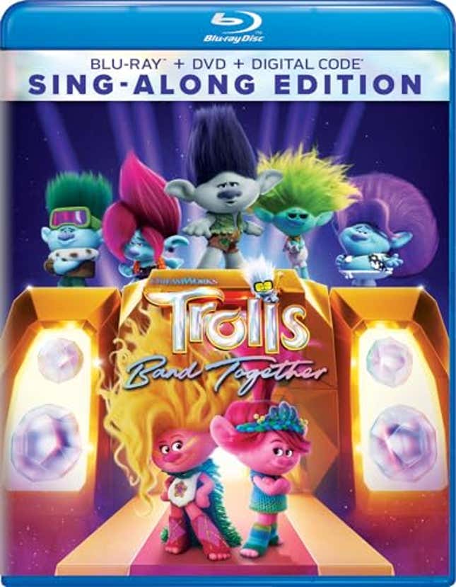 Trolls Band Together (Blu-ray + DVD + Digital), Now 32% Off