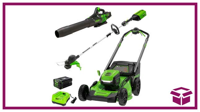 Image for article titled Get $500 Off this Greenworks Combo Kit and Become the Envy of the Neighborhood