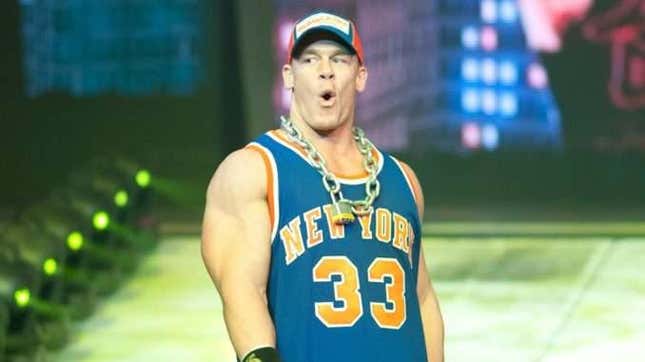 John Cena excited