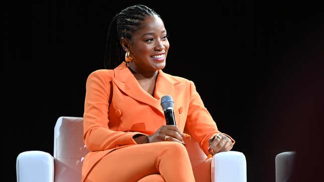 KeKe Palmer speaks onstage during the 2022 Essence Festival of Culture on July 1, 2022 in New Orleans, Louisiana.