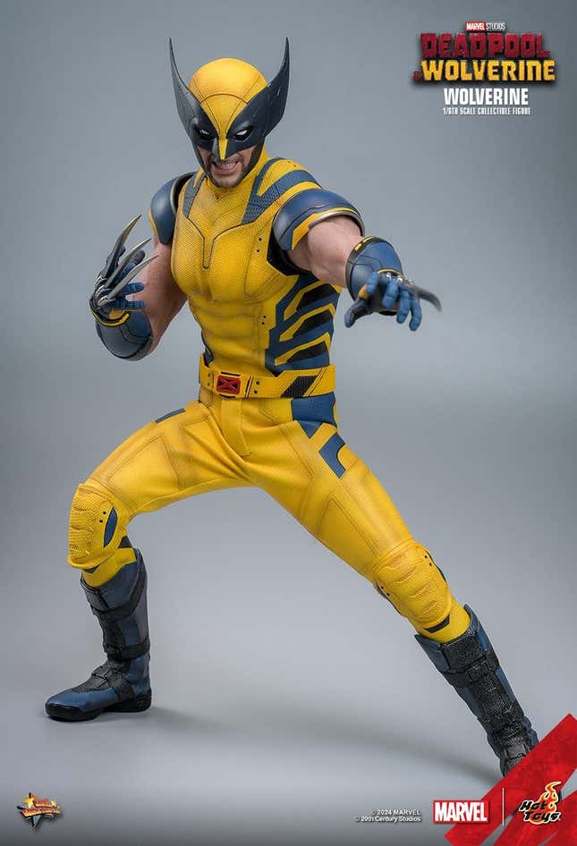 Image for article titled Hot Toys' New Wolverine & Deadpool Figure Gives Us Our Best Look Yet at Wolverine's Suit