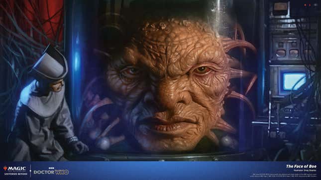 Image for article titled Get a Peek at Magic: The Gathering&#39;s New Doctor Who Set