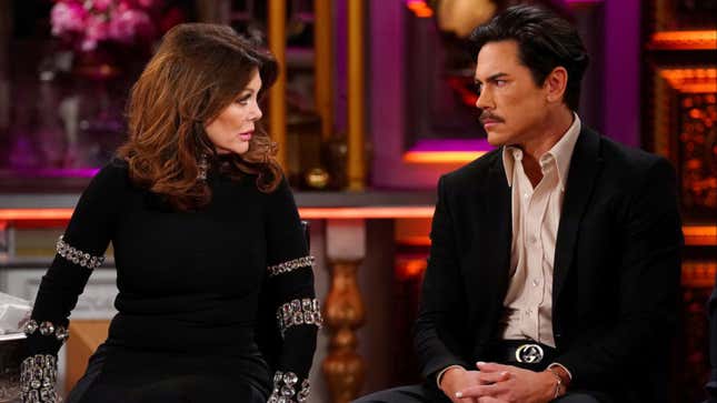 Lisa Vanderpump and Tom Sandoval on Vanderpump Rules 