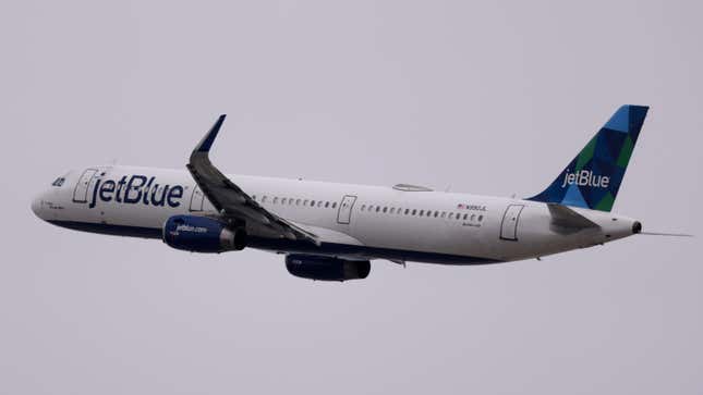 Un avión de JetBlue Airways